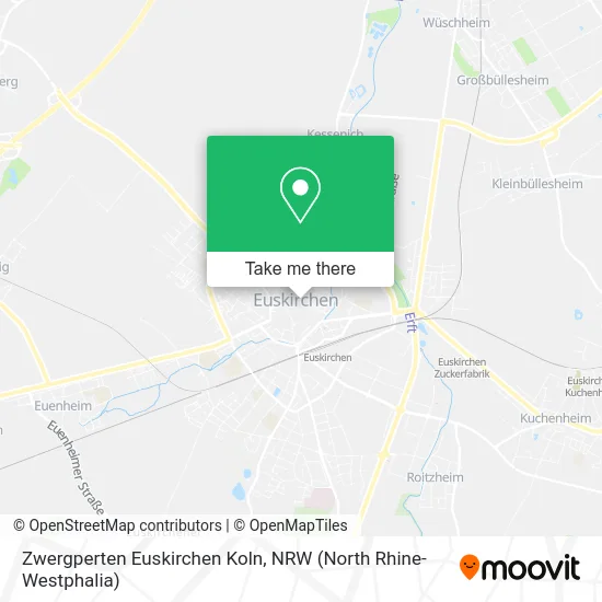 Карта Zwergperten Euskirchen Koln