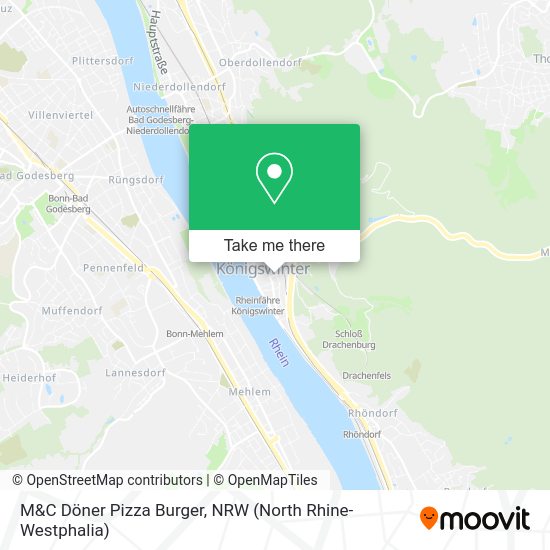Карта M&C Döner Pizza Burger