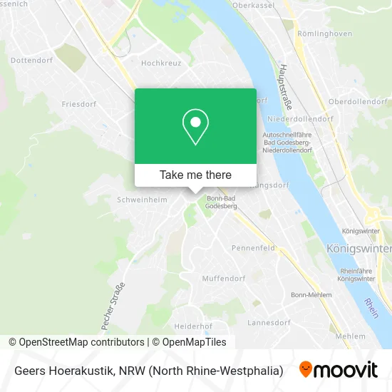 Карта Geers Hoerakustik