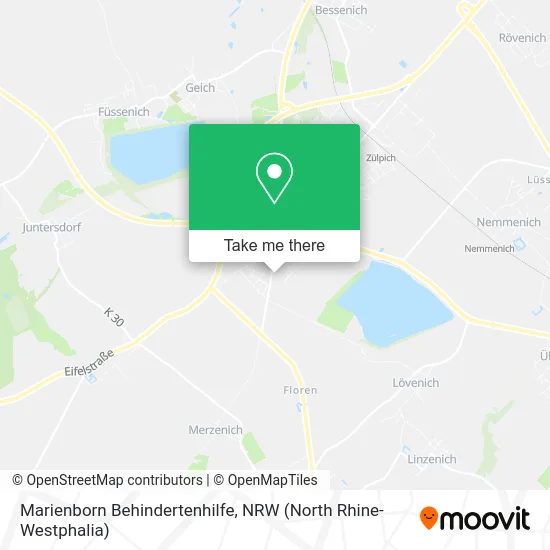 Карта Marienborn Behindertenhilfe