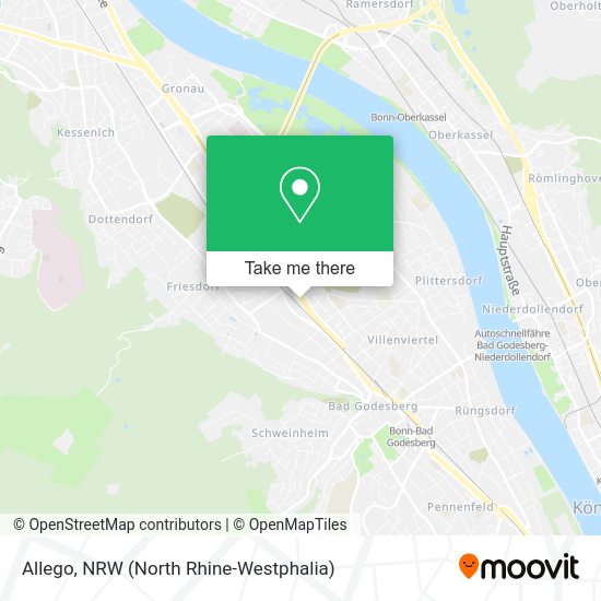 Карта Allego