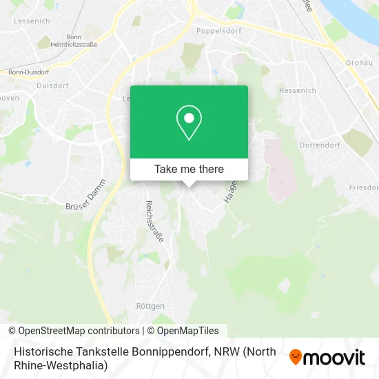 Карта Historische Tankstelle Bonnippendorf