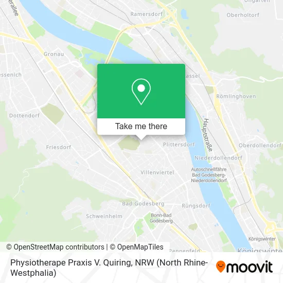 Карта Physiotherape Praxis V. Quiring