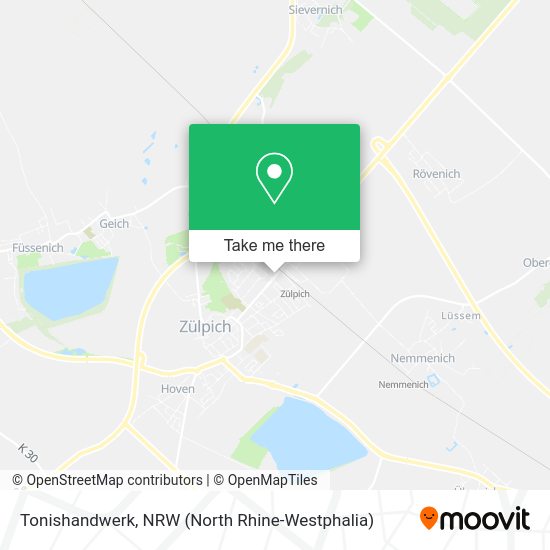 Карта Tonishandwerk