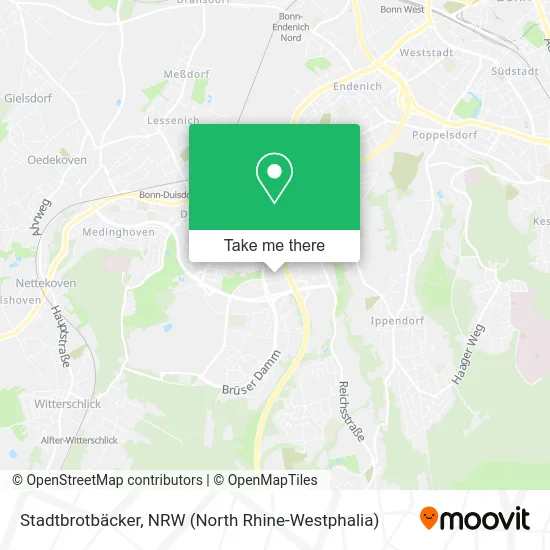 Карта Stadtbrotbäcker