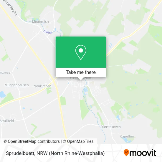Карта Sprudelbuett