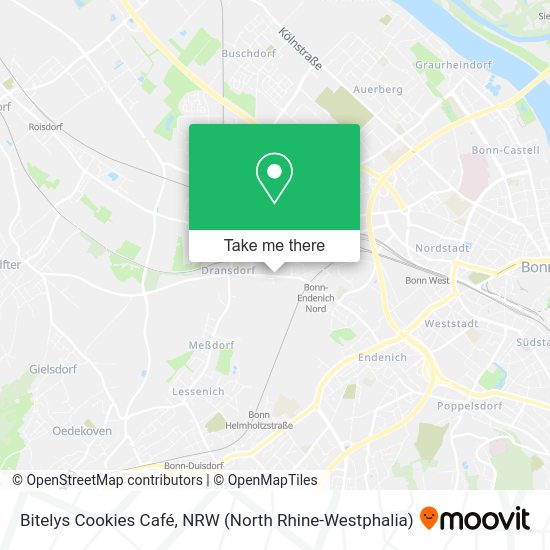 Карта Bitelys Cookies Café