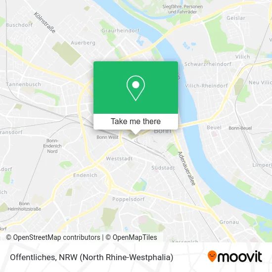Карта Offentliches