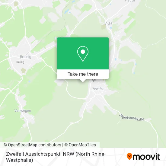 Zweifall Aussichtspunkt map