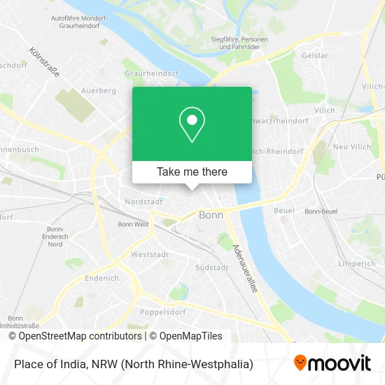 Карта Place of India