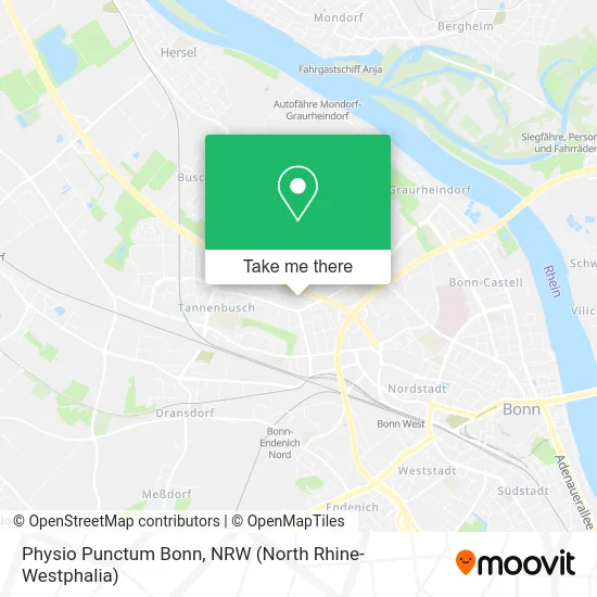 Карта Physio Punctum Bonn