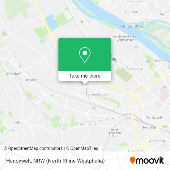 Карта Handywelt