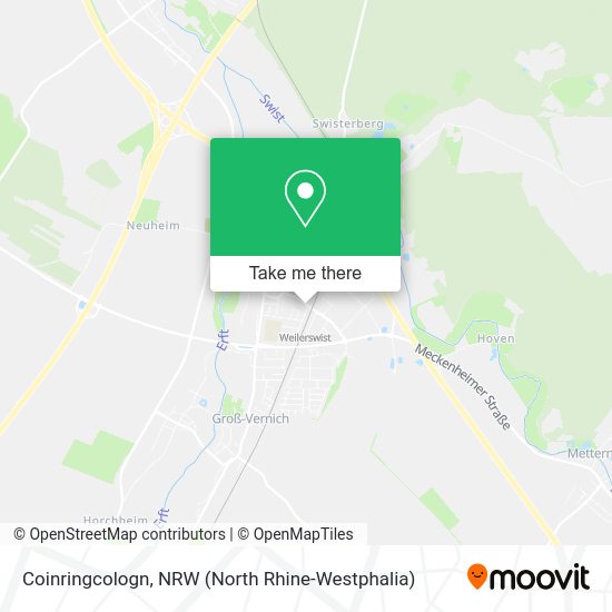 Карта Coinringcologn