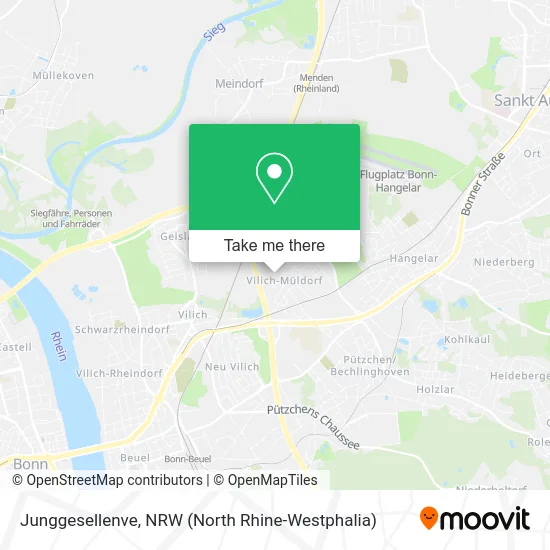 Карта Junggesellenve