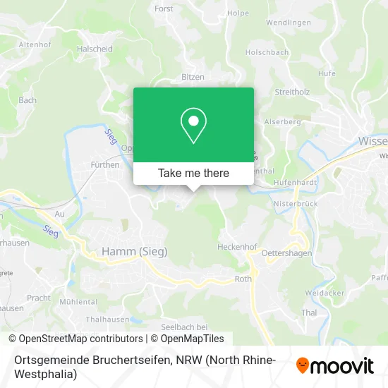 Карта Ortsgemeinde Bruchertseifen