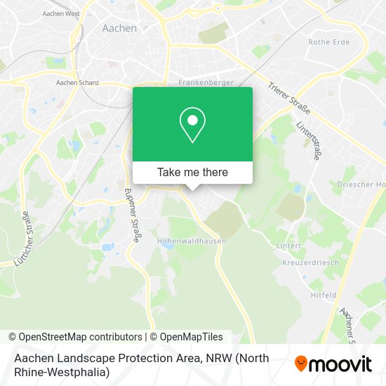 Карта Aachen Landscape Protection Area