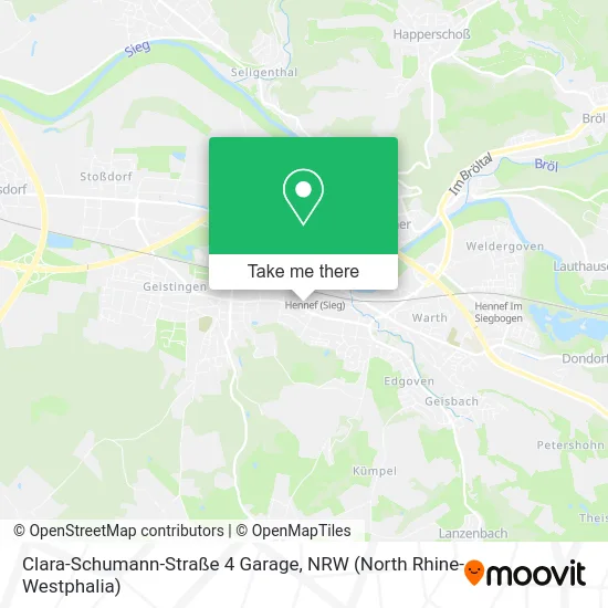 Карта Clara-Schumann-Straße 4 Garage
