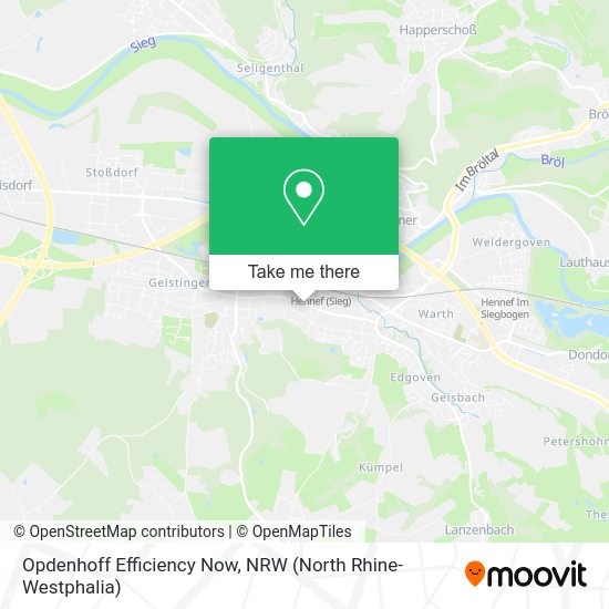 Карта Opdenhoff Efficiency Now