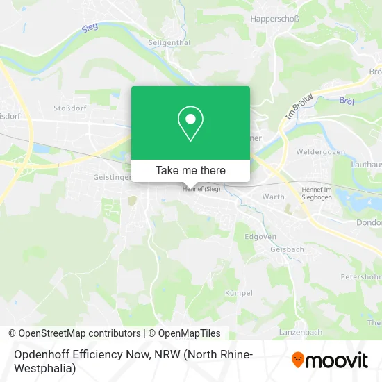 Карта Opdenhoff Efficiency Now