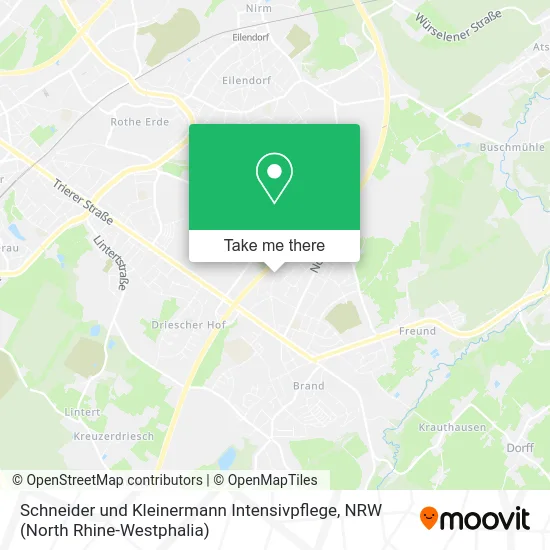 Карта Schneider und Kleinermann Intensivpflege