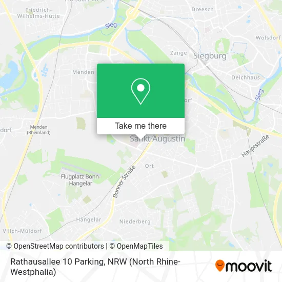 Rathausallee 10 Parking map