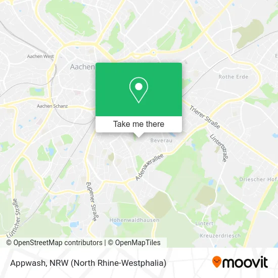 Карта Appwash