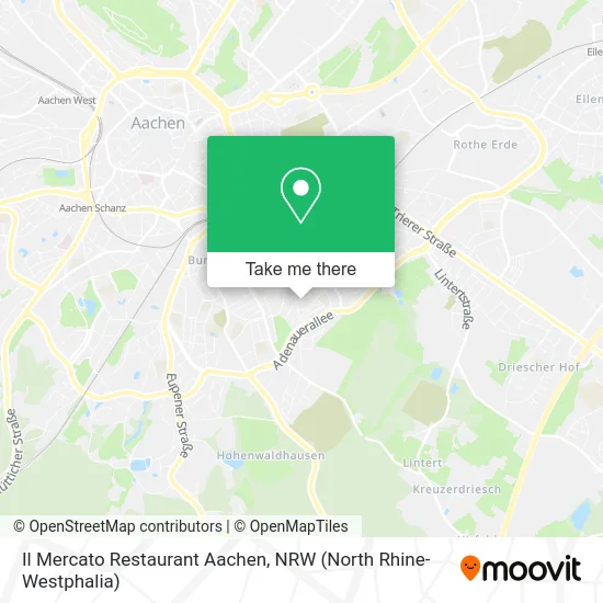 Карта Il Mercato Restaurant Aachen