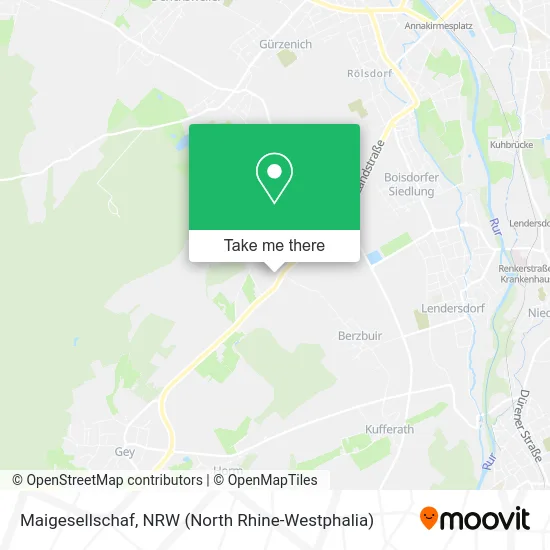 Карта Maigesellschaf