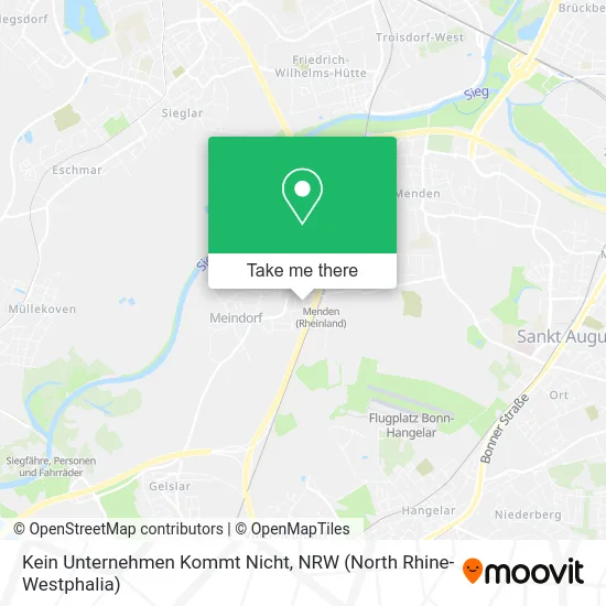 Карта Kein Unternehmen Kommt Nicht