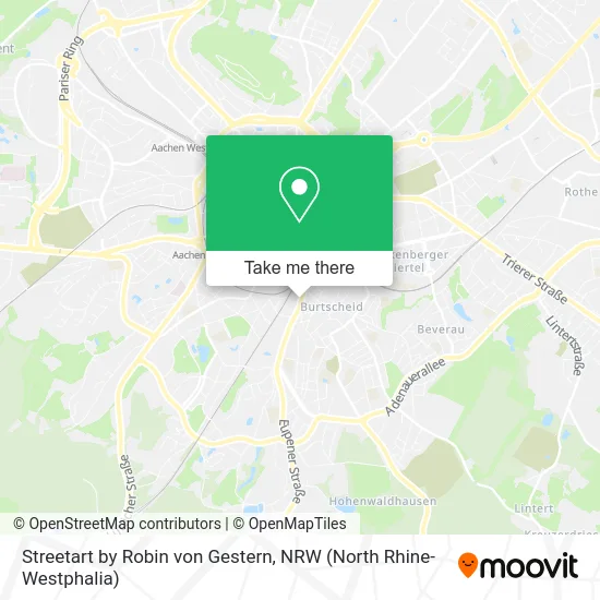 Карта Streetart by Robin von Gestern