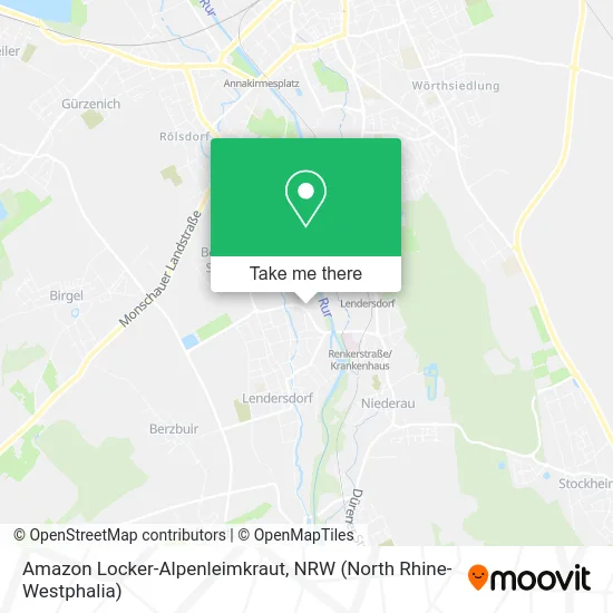 Карта Amazon Locker-Alpenleimkraut