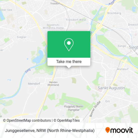 Карта Junggesellenve