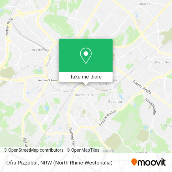 Карта Ofra Pizzabar