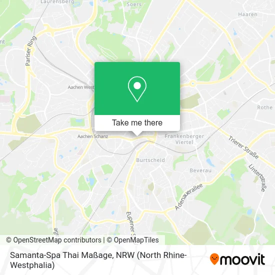 Карта Samanta-Spa Thai Maßage