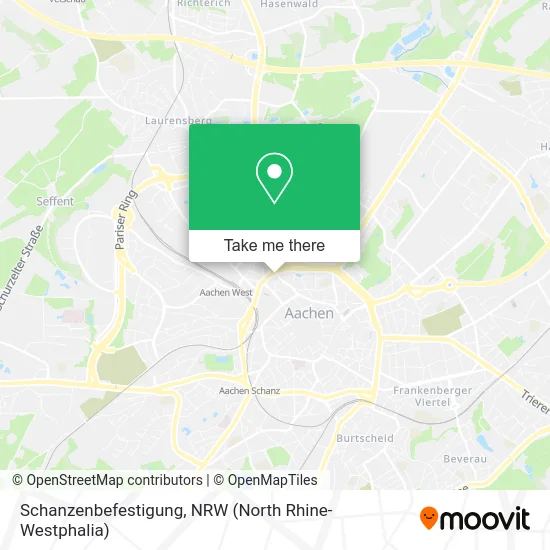 Карта Schanzenbefestigung