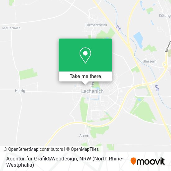 Карта Agentur für Grafik&Webdesign