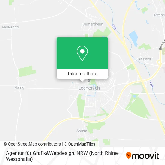 Карта Agentur für Grafik&Webdesign