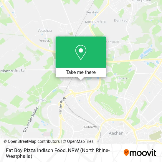 Карта Fat Boy Pizza Indisch Food