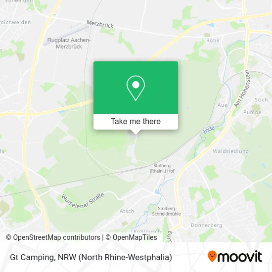 Gt Camping map