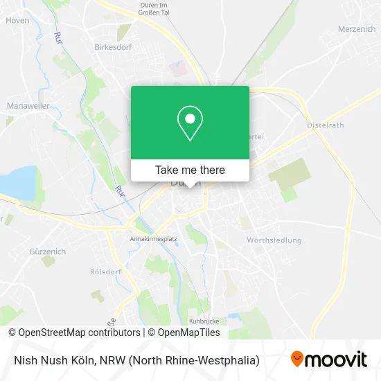 Карта Nish Nush Köln