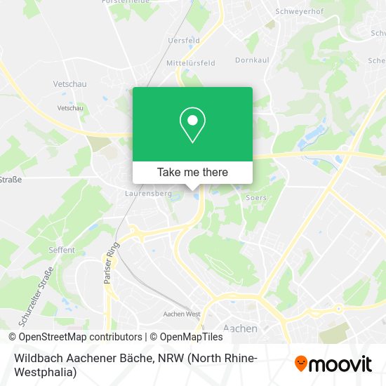 Карта Wildbach Aachener Bäche