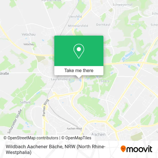 Карта Wildbach Aachener Bäche