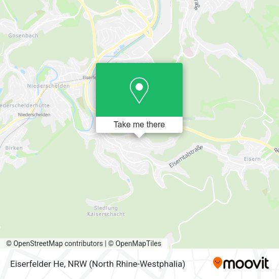 Карта Eiserfelder He