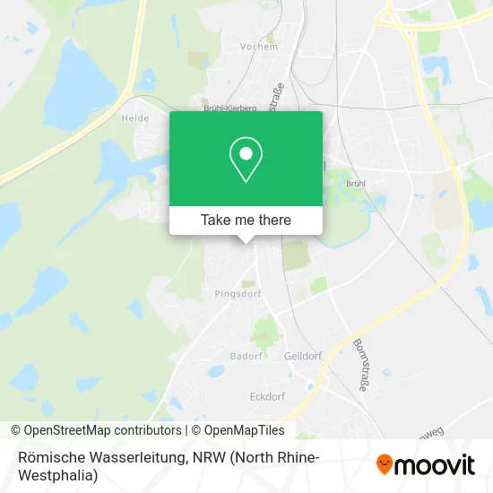Карта Römische Wasserleitung