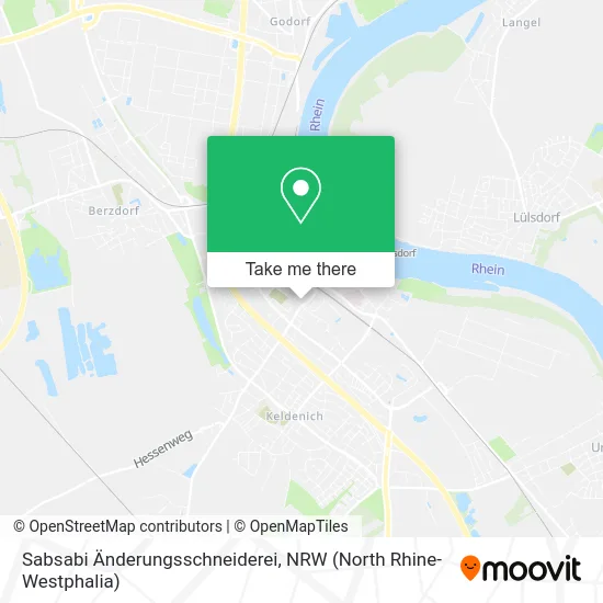 Карта Sabsabi Änderungsschneiderei