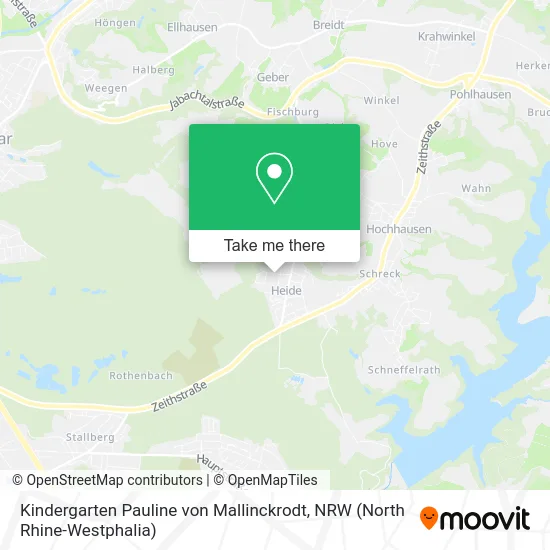 Kindergarten Pauline von Mallinckrodt map