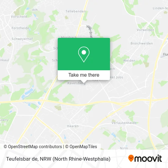 Карта Teufelsbar de