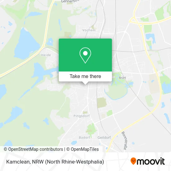 Карта Kamclean