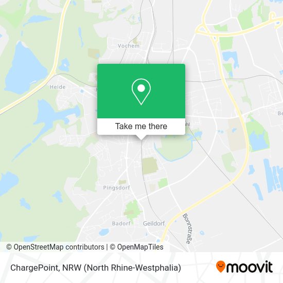 Карта ChargePoint