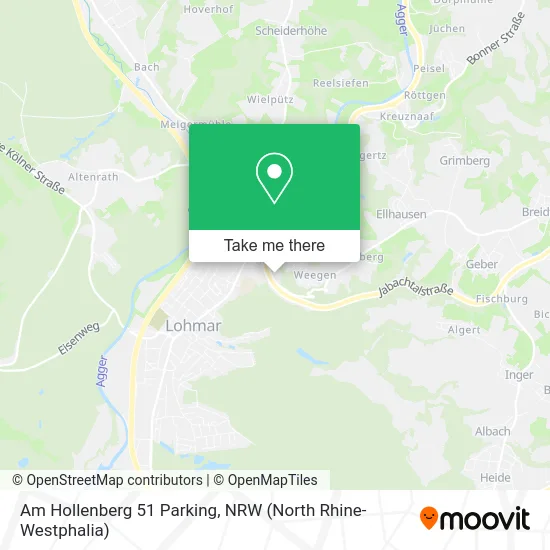 Карта Am Hollenberg 51 Parking